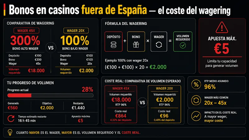 Retiradas y KYC en un casino online fuera de España